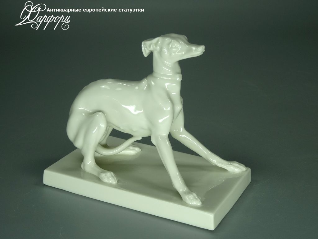 Купить фарфоровую статуэтку Nymphenburg Щенок левретки